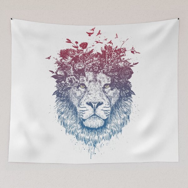 Item preview, Floral lion III designed and sold by soltib.