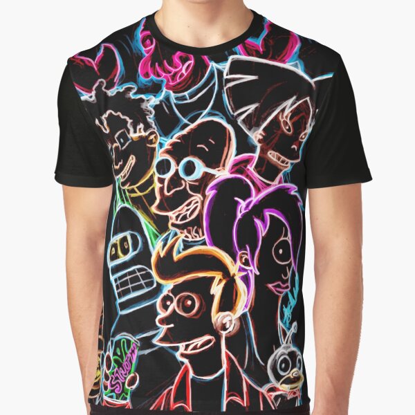 Item preview, Grafische Futu-Cartoons-Figuren designed and sold by RYANPOLICK.