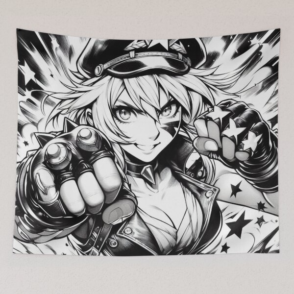 Item preview, Black and White #4: fight! designed and sold by F4Fartbot.
