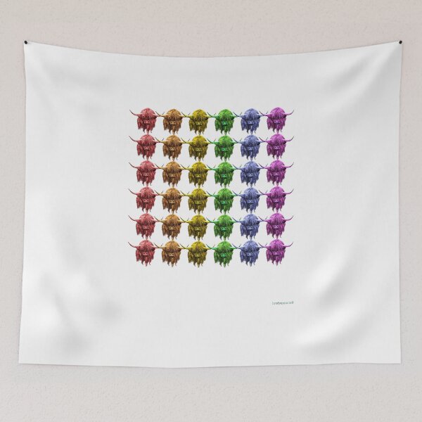 Item preview, Pride O' The Herd Scottish Highland Cows LGBTQ designed and sold by brodyquixote.