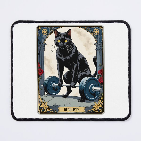 Item preview, Cat Deadlifts Powerlifting Gym designed and sold by Roman-Designer.