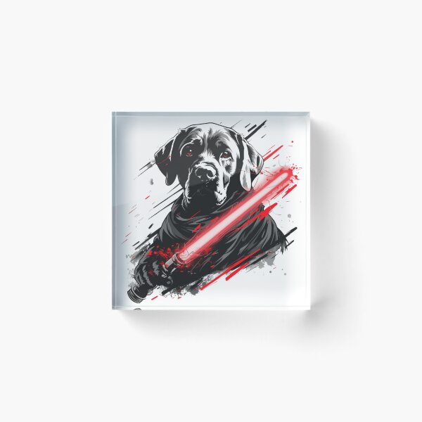 Artikelvorschau, Roter Lichtschwert-Labrador entworfen und verkauft von NicolasGlowArt.