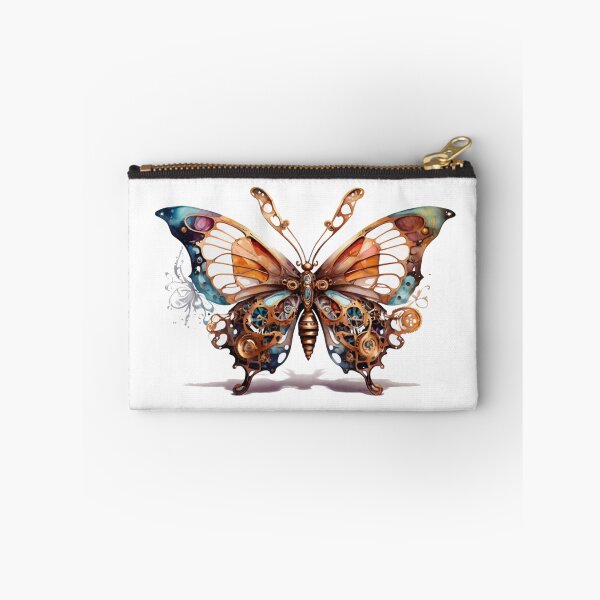 Item preview, A steampunk butterfly as a watercolor designed and sold by Rose Design & Photos.