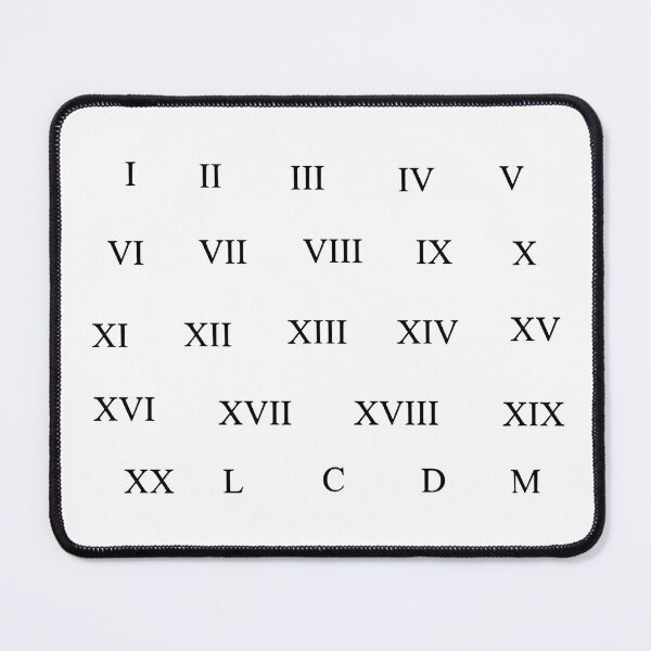 Item preview, Roman numeral sticker designed and sold by Numbers-Art.