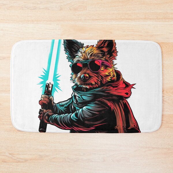 Item preview, Lightsaber Dog Warrior designed and sold by NicolasGlowArt.
