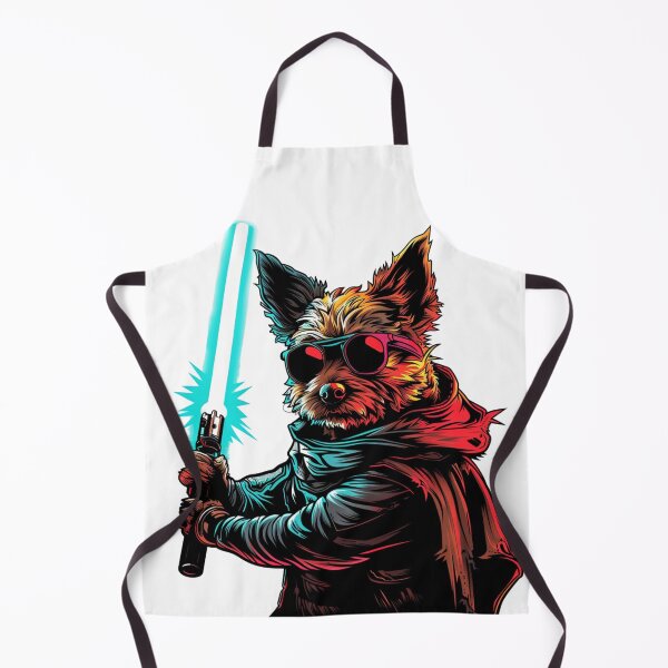 Item preview, Lightsaber Dog Warrior designed and sold by NicolasGlowArt.
