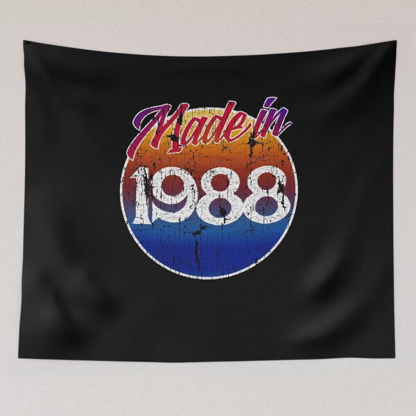 Item preview, Made In 1988 80s 30th Birthday Funny Colored Gift designed and sold by roarr.