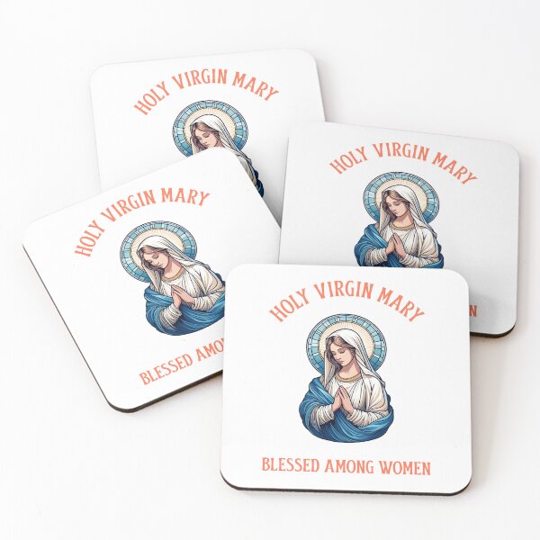 Item preview, Holy Virgin Mary, Blessed Among Women Catholic designed and sold by Tekweni.