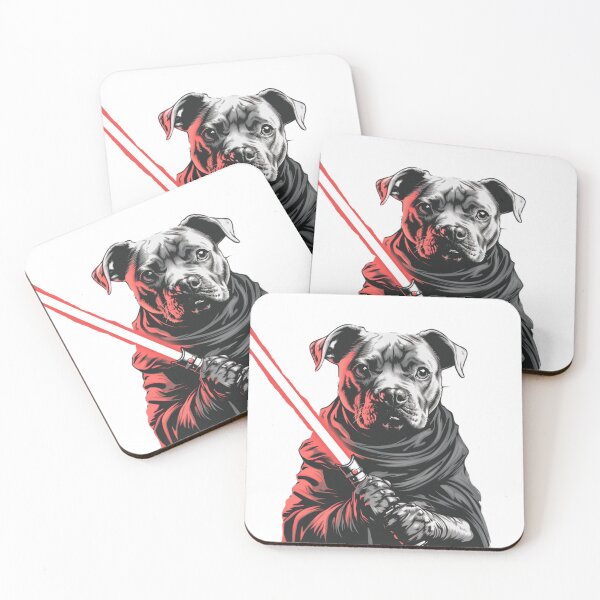 Item preview, Adorable Dog With Lightsaber designed and sold by NicolasGlowArt.