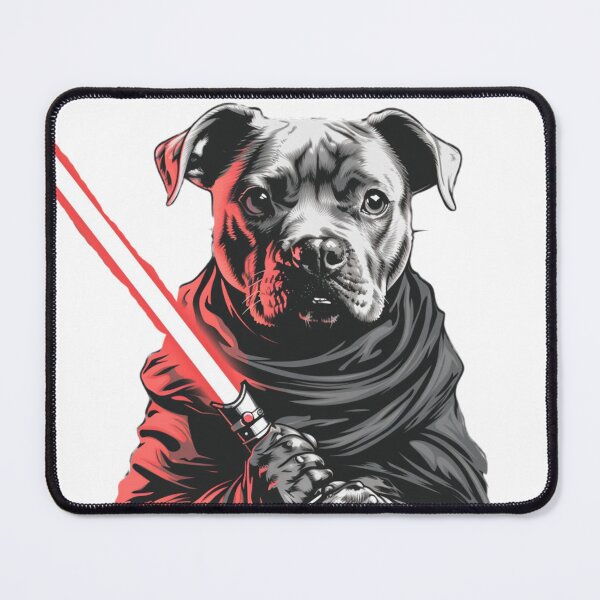 Item preview, Adorable Dog With Lightsaber designed and sold by NicolasGlowArt.