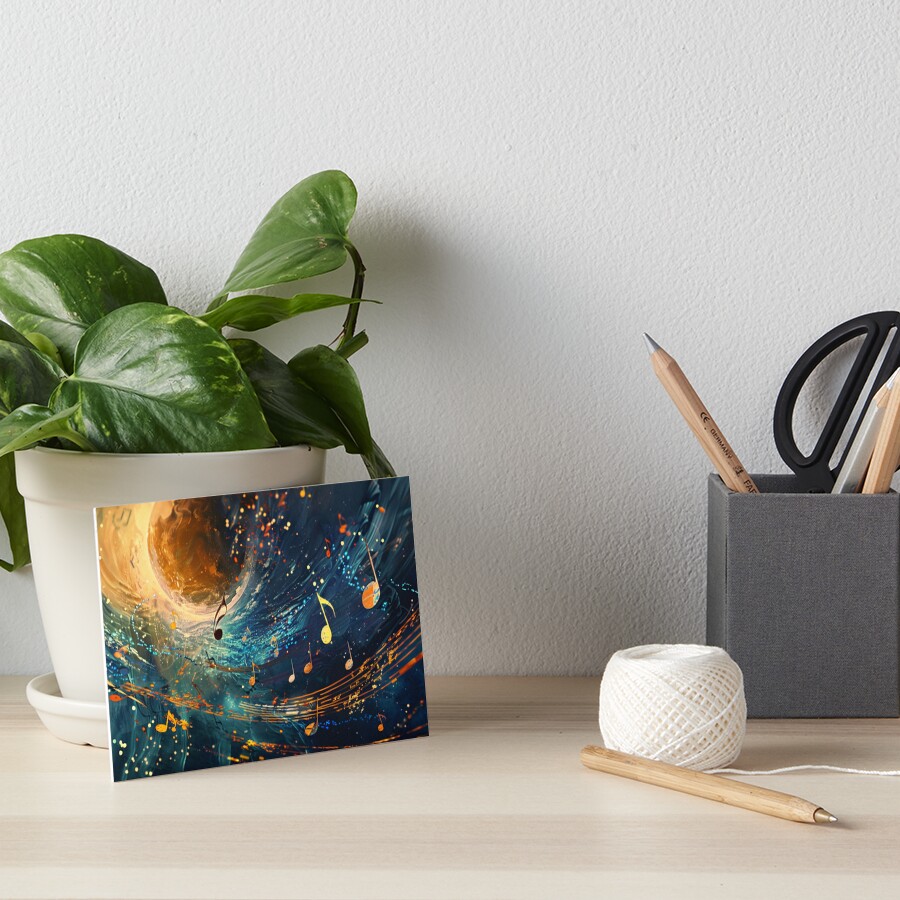 Item preview, Art Board Print designed and sold by RicoInStudios.