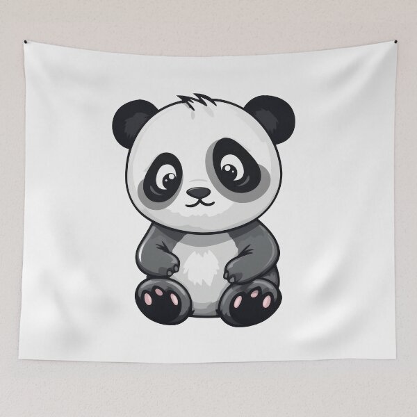 Item preview, Cute Panda 2 Kawaii Chibi Hand drawn Illustration designed and sold by Cutepix.