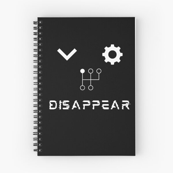 Item preview, Drop a Gear and Disappear designed and sold by AttireTuner.
