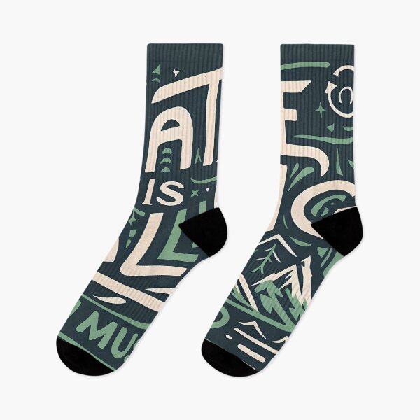 Item preview, Nature Is Calling I Must go, typography designed and sold by maxmaj.