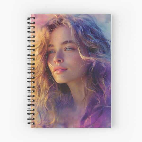 Item preview, Ethereal Girl in Dreamlike Hues designed and sold by palmyst.