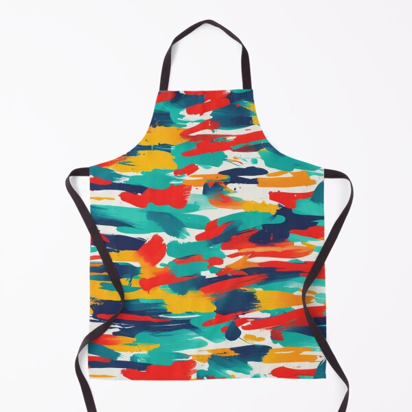 Item preview, Abstract Colorful Paint Brush Strokes designed and sold by calibrit.