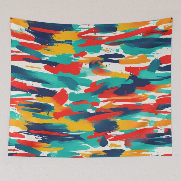Item preview, Abstract Colorful Paint Brush Strokes designed and sold by calibrit.