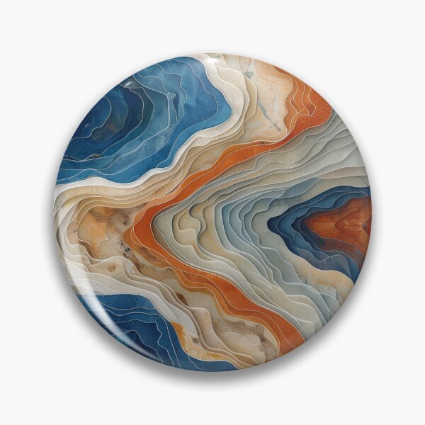 Item preview, Geologic Strata Abstract Terrain designed and sold by palmyst.