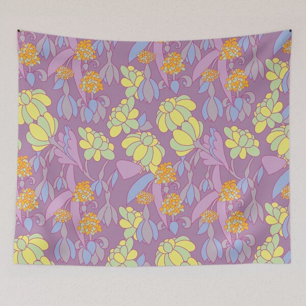 Item preview, Rounded flowers pastel version designed and sold by GENEST-V.