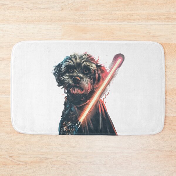 Item preview, Doggo With Red Lightsaber designed and sold by NicolasGlowArt.