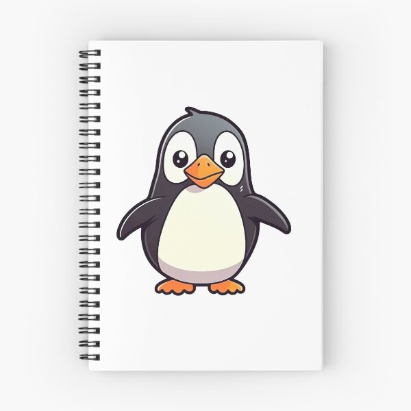 Item preview, Cute Happy Baby Penguin 2 Hand drawn Illustration designed and sold by Cutepix.