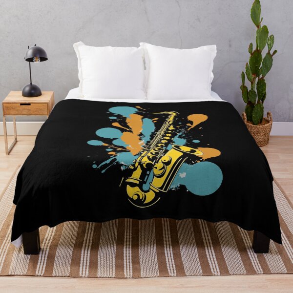 Item preview, Funny saxophone design for jazz music lovers designed and sold by LuminOrb.