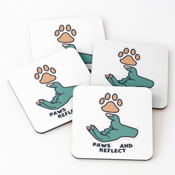 Item preview, Paws and Reflect - Hound and Human Friendship designed and sold by NiftyWrx.