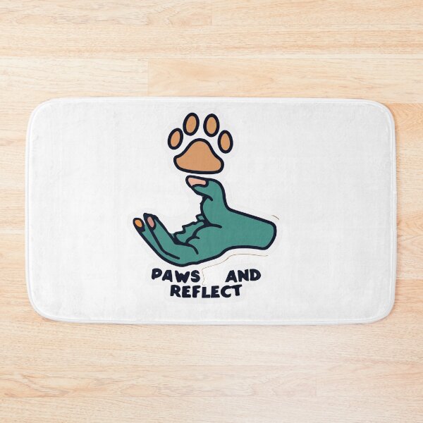 Item preview, Paws and Reflect - Hound and Human Friendship designed and sold by NiftyWrx.