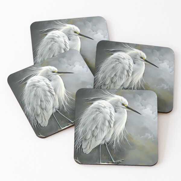 Item preview, Snowy egret designed and sold by Brian Tarr.