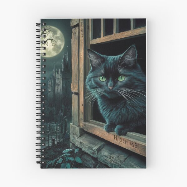 Item preview, BLACK HIROSHIGE CAT IN WINDOW designed and sold by Obinne.