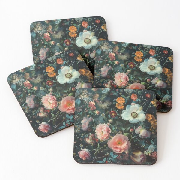 Item preview, Lush Bouquet of Dark Botanicals designed and sold by palmyst.