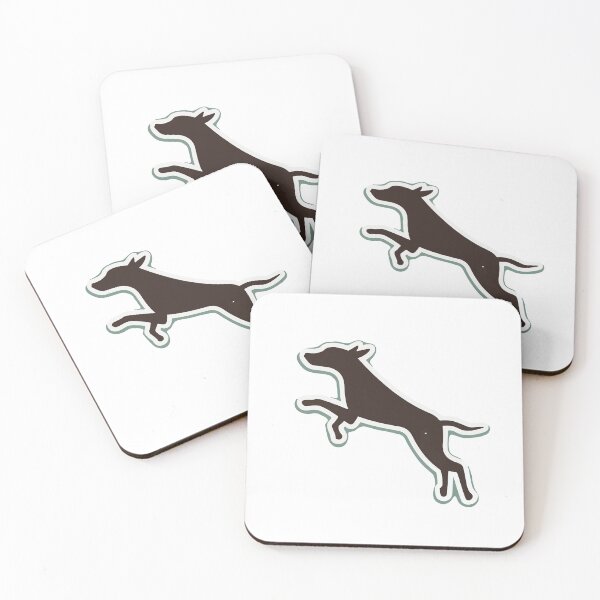 Item preview, Joyful Hound Silhouette Minimalist Design designed and sold by NiftyWrx.