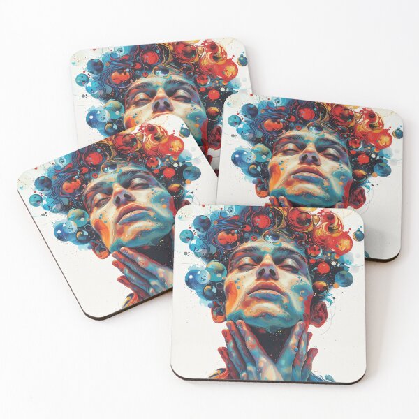 Item preview, Cosmic Reverie of Colorful Thoughts designed and sold by palmyst.