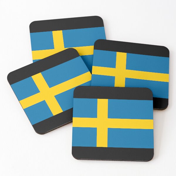 Item preview,  Swedish Flag T-Shirt - Sweden Sports Team Sticker designed and sold by LaraPeer.