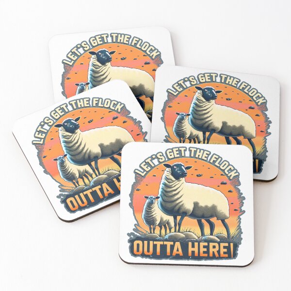 Item preview, flock outta here designed and sold by jnsmerchstore.