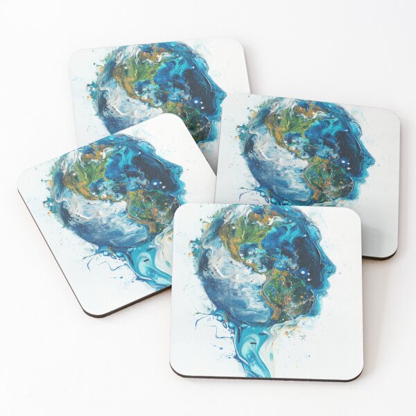 Item preview, Abstract Earth in Fluid Motion designed and sold by palmyst.