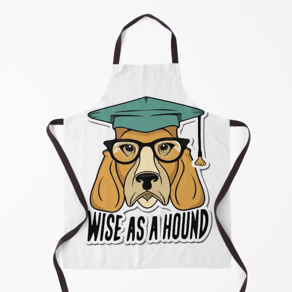 Item preview, Wise as a Hound - Scholarly Dog Wisdom Quote designed and sold by NiftyWrx.