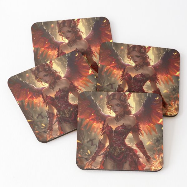 Item preview, Phoenix Queen Amidst Fiery Splendor designed and sold by palmyst.