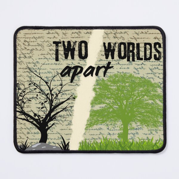 Item preview, Two Worlds Apart designed and sold by calmingchaos.