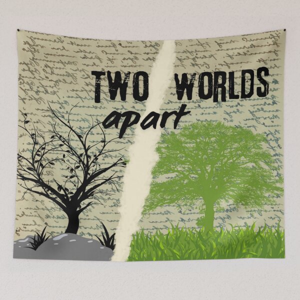 Item preview, Two Worlds Apart designed and sold by calmingchaos.