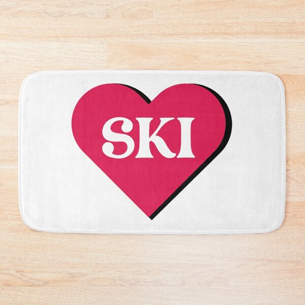 Item preview, ski red heart  designed and sold by Gravy-tee07.