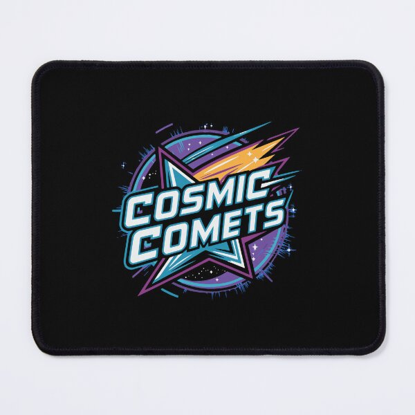 Item preview, Cosmic Comets, freely invented sports team designed and sold by Pflugart.
