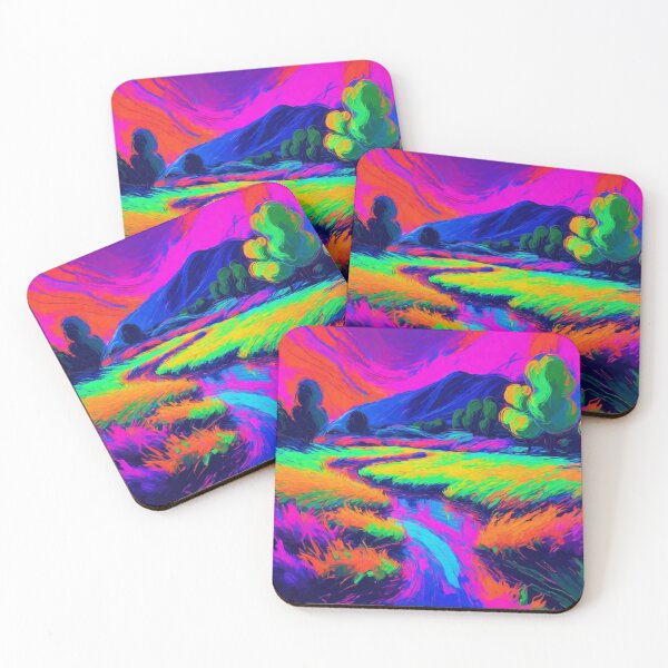 Item preview, Fields of Neon designed and sold by HancockArtisans.