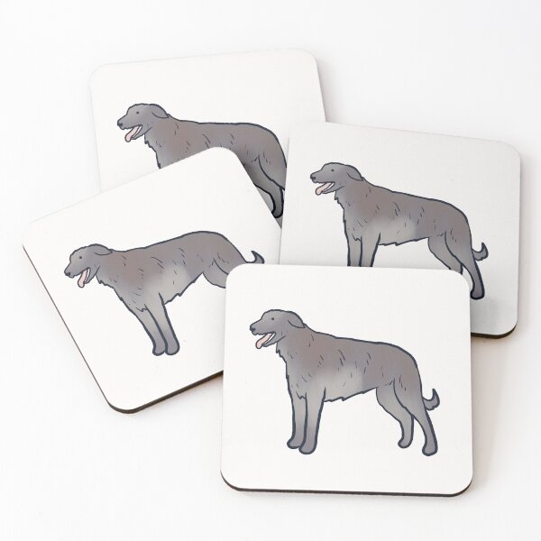Item preview, Cute irish wolfhound illustration  designed and sold by Mayarart.