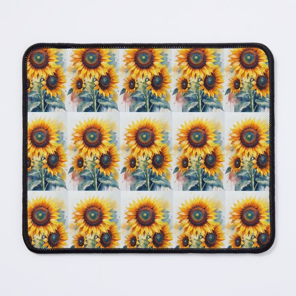 Item preview, Watercolor Sunflowers designed and sold by SereneSplashes.