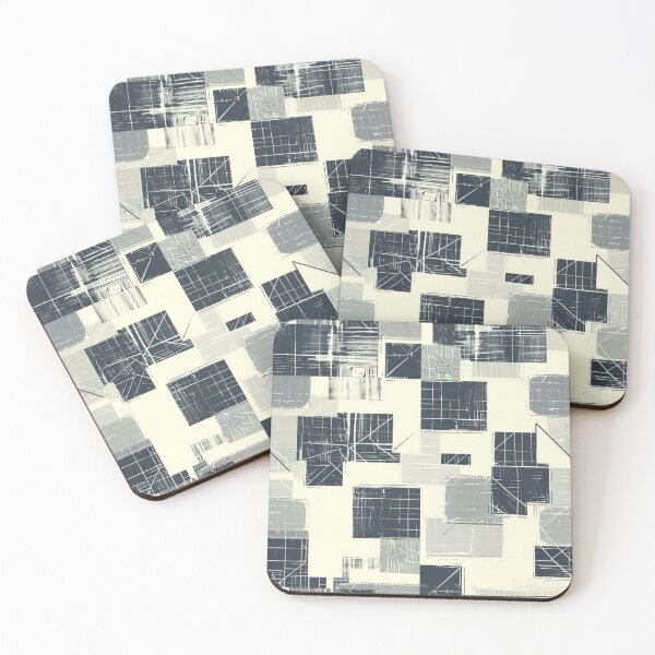 Item preview, Abstract Geometric Urban Blueprint designed and sold by palmyst.
