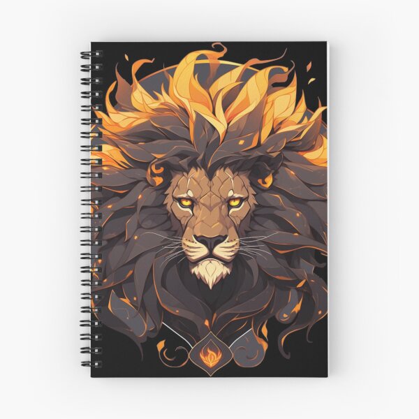 Item preview, Decorative Flaming Lion  designed and sold by jenmountainen.