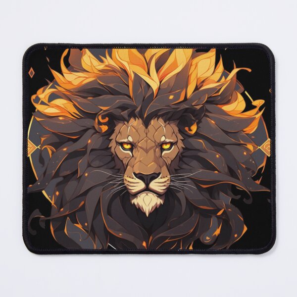 Item preview, Decorative Flaming Lion  designed and sold by jenmountainen.