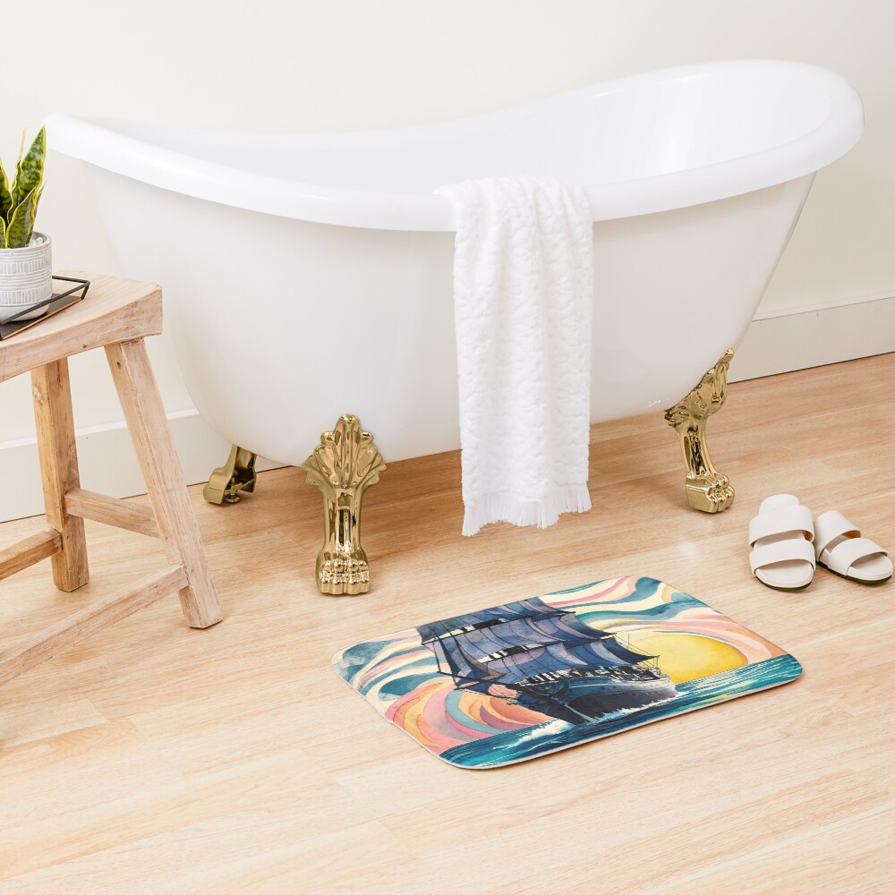 Aperçu de l'œuvre Tapis de bain créée et vendue par ArmorShell.