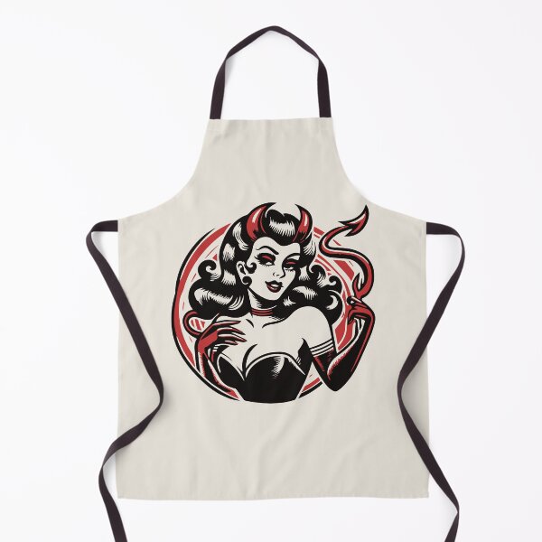 Item preview, Retro Devil Girl designed and sold by Texterns.
